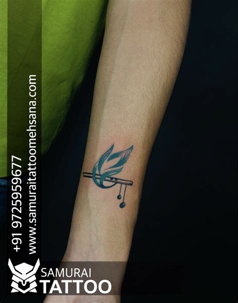 Discover More Than Krishna Feather Tattoo Latest In Cdgdbentre