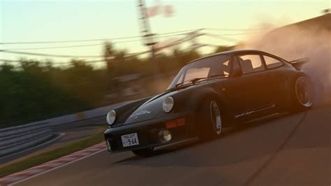 Assetto Corsa Porsche TBK 964 Turbo Sideway At Tsukuba Final Corner