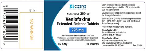 Venlafaxine Hydrochloride Venlafaxine Tablet Extended Release