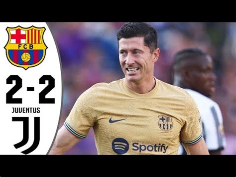 Fc Barcelona Vs Juventus 2 2 All Goals Highlights Hd YouTube