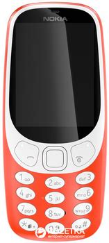 Мобильный телефон Nokia 3310 2017 Dual Sim Warm Red фото отзывы