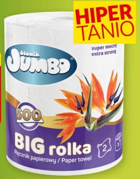 R Cznik Papierowy Jumbo Taniej Promocja Auchan Hipermarket