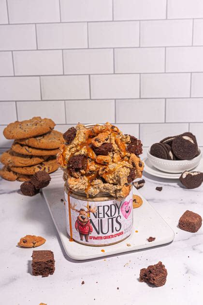 Brownie Cookie Crunch Peanut Butter Treat Nerdy Nuts