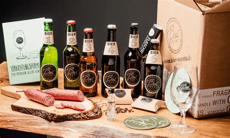 Craftbeer Tasting für zu Hause Bier Events Groupon