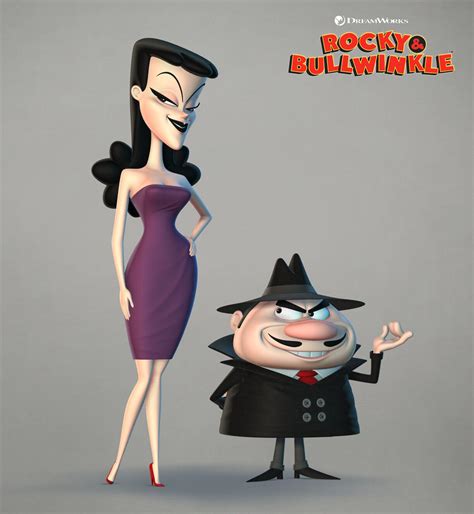 Artstation Boris And Natasha From Rocky And Bullwinkle Short 2014