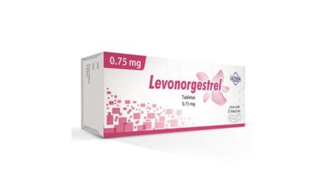 Levonorgestrel Comprimido O Tableta Cada Comprimido O Tableta Contiene