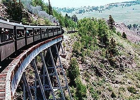 Narrow Gauge Train In Chama New Mexico