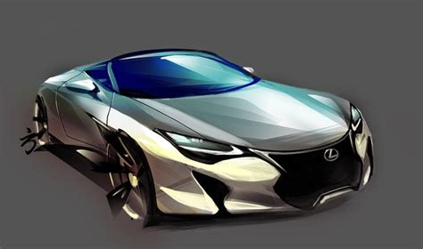 Lexus Concept Sketch On Deviantart Futuristic Cars Concept Car