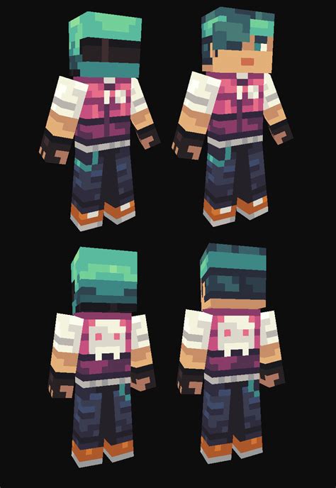 Hotline Miami Biker Alt In Desc Minecraft Skin