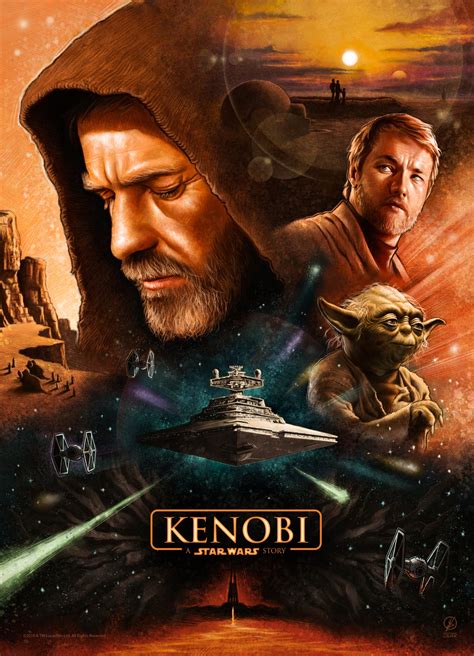 Kenobi A Star Wars Story Poster By Wolfgang Leblanc R Starwars