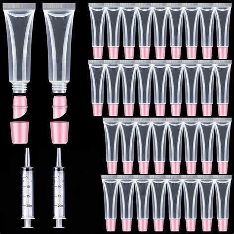 10 30 50PCS 15ML Tubos De Brilho Labial Recipientes Vazios Bálsamo