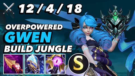 Wild Rift Gwen Overpowered Build In Jungle Season 8 S Rating