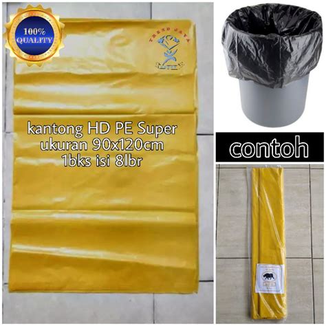 Jual Plastik Sampah Kuning Uk X Isi Pcs Plastik Medis