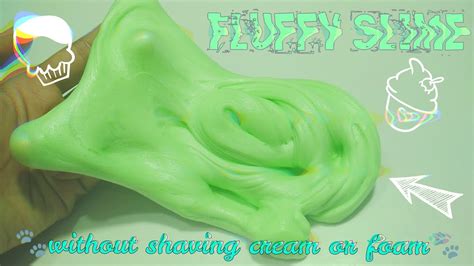 How To Make Fluffy Slime Without Shaving Cream Borax Foam Gom Detergent Youtube