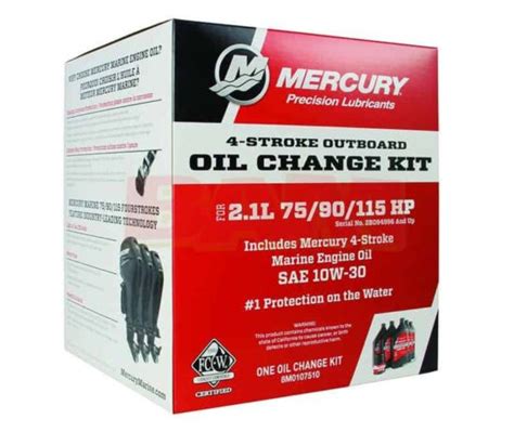 Shop Deals On Mercury Outboard Oil Change Kit Hp Stroke