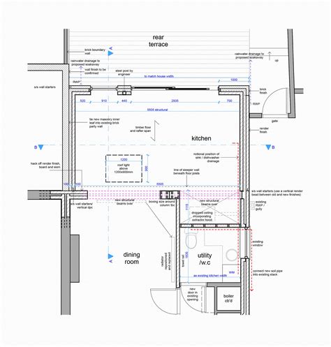 detailed floorplan crayon architects