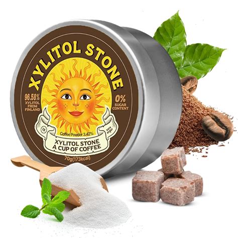 amazoncom xylitol stone sugar  candy vegan keto friendly