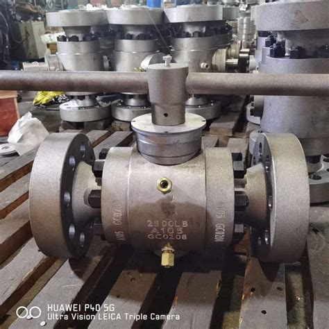 API 6D Ball Valve ASTM A105 2 Inch 2500 LB RF Vervo