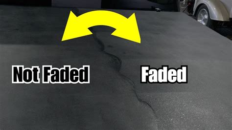 How To Restore A Faded Tonneau Cover Youtube