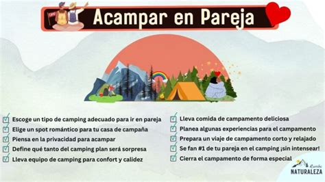 Acampar En Pareja 10 Tips Para Un Camping Romántico