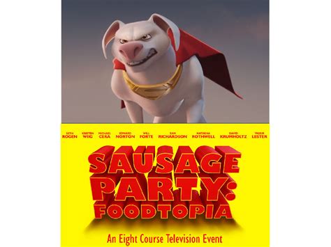 Krypto Hates Sausage Party Foodtopia By Btsjungkookiscutie On Deviantart