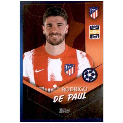 Buy Sticker Rodrigo De Paul Atlético Madrid Topps Uefa Champions League