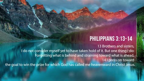 Verse Of The Day Philippians 3 13 14 Philippians 3 13 14 Bible Portal