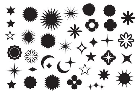 Vector Bundle Icons Shapes Graphic by Laks Mi · Creative Fabrica