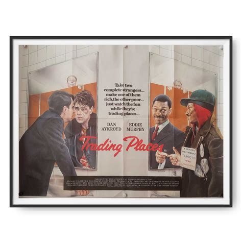 Trading Places (1983) Original Quad Poster - Cinema Poster Gallery