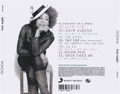 Car Tula Trasera De Oceana Love Supply Portada