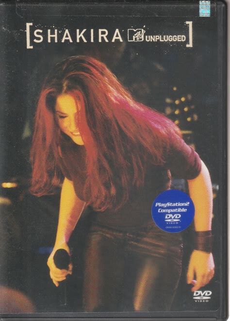 Dvd Shakira Mtv Unplugged Hobbies And Toys Music And Media Cds And Dvds