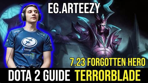 ARTEEZY Terrorblade Safelane DotA 2 Full Gameplays 900 GPM Farming