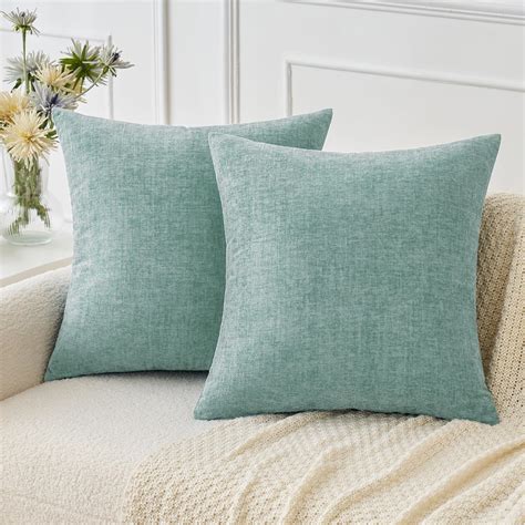 Amazon Top Finel Decorative Throw Pillow Covers For Couch Bed Soft