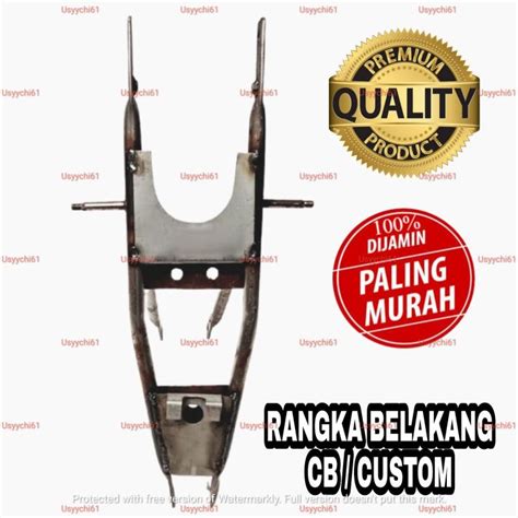 Frame Rangka Belakang CB Custom Sambungan Ekor Buntut Rangka Lazada