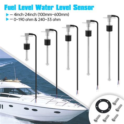 500mm 0 190ohm Hd Water Fuel Level Gauge Sensor 0~190 Ohm Marine Boat Yacht Car Oil Liquid Tank