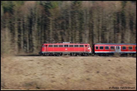 Mitzieher von 110 494 2 mit RB 37157 von Aalen nach Donauwörth