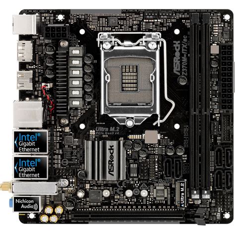 Asrock Z M Itx Ac Intel Z So Dual Channel Ddr Mini Itx