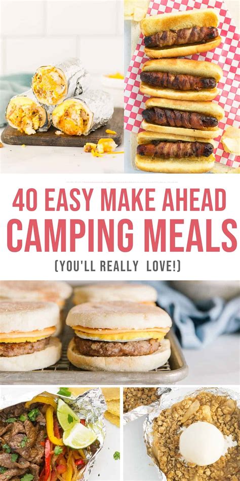 Make Ahead Camping Meals Camping Recipes For Every Meal In Hot Sex Picture