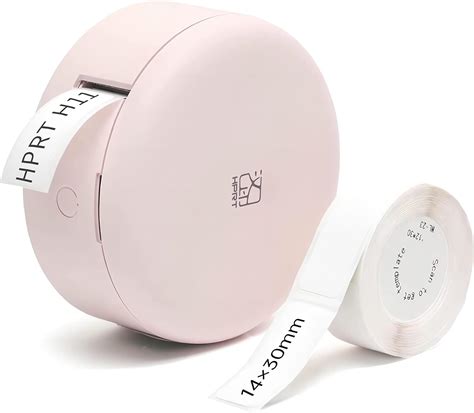 Amazon HPRT Cute Round Label Printer With Label Multiple