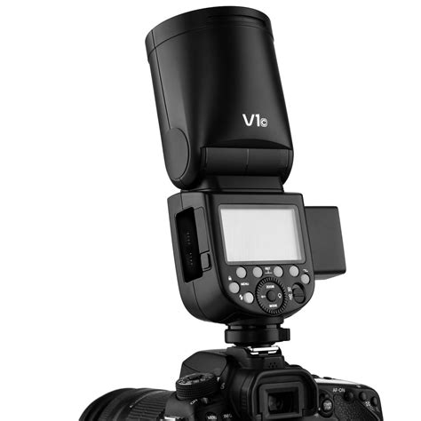 Godox V Ttl Hss Li Ion Round Head Speedlite Camera Flash Apex Digital