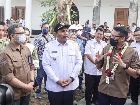 Kunjungan Kerja Menteri Pariwisata Dan Ekonomi Kreatif Di Wilayah