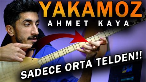 YAKAMOZ SOLFEJ SAZ NOTALARI AHMET KAYA Yakamoz Kısa Sap Bağlama