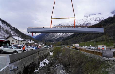 Chamonix Au Tour Une Nouvelle Passerelle Piétonne Pour Traverser L’arve