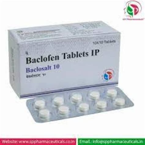 Baclofene 10 Mg Packaging Size 10x10 At Rs 99 Box In Nagpur ID