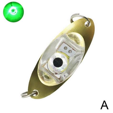 Led Deep Drop Underwater Eye Shapes Fishing Squid Fish Lure Light