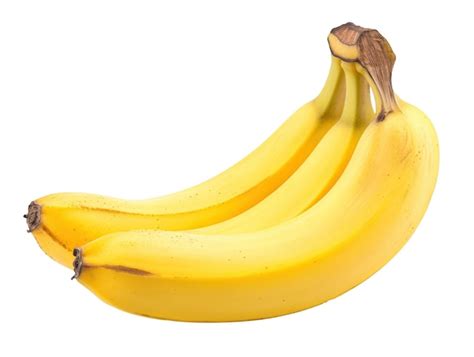 Premium Psd Bunch Of Ripe Bananas On White Background Fresh Natural