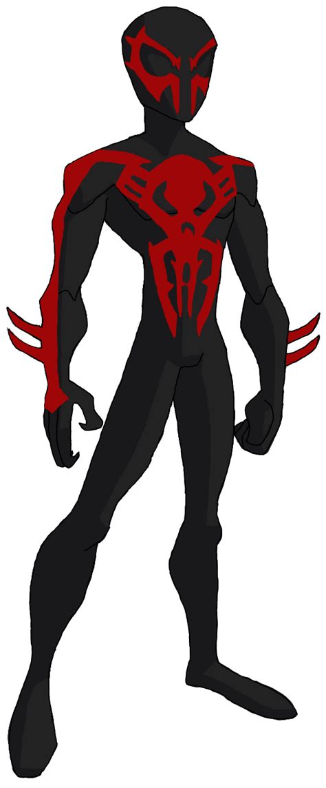 Spider Man 2099 In The Spectacular Spider Man Art Style Me R Spiderman