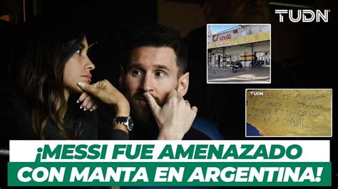 Messi Fue Amenazado En Argentina Balean Negocio De Antonella