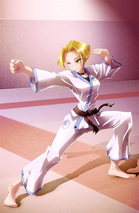 Martial Arts Anime Karate Martial Arts Female Martial Artists