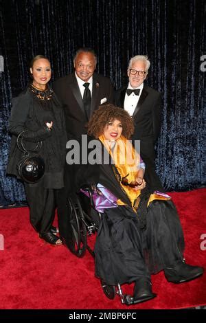 The Rev Jesse Jackson Center And Roberta Flack Front Attend Clive